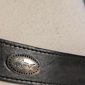 Greg Norman Cowhide Belt  38 inches